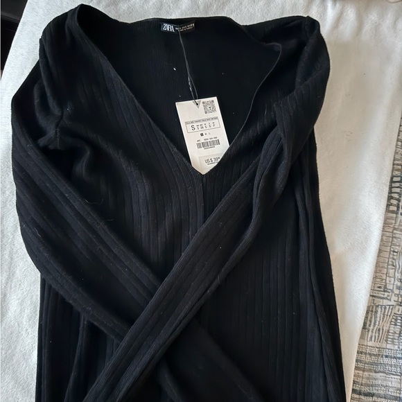 NWT Zara ribbed midi dress - Picture 4 of 6